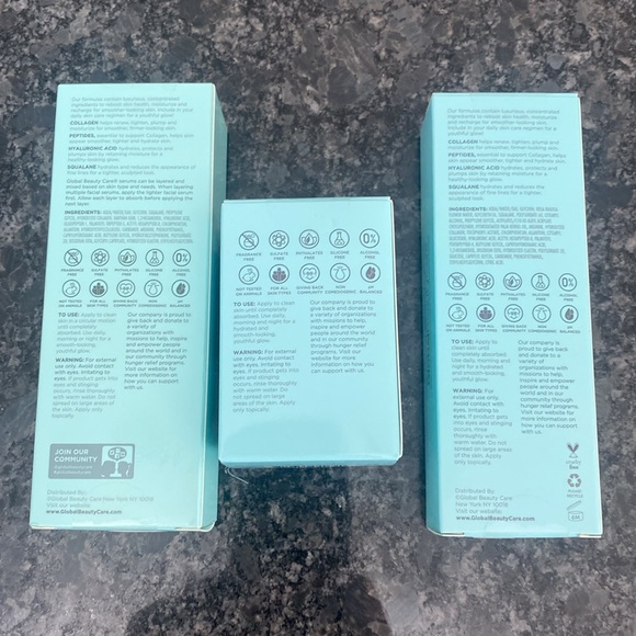 Smooth and Lyft collagen, facial serum, cream and collagen eye cream bundle - Picture 13 of 16